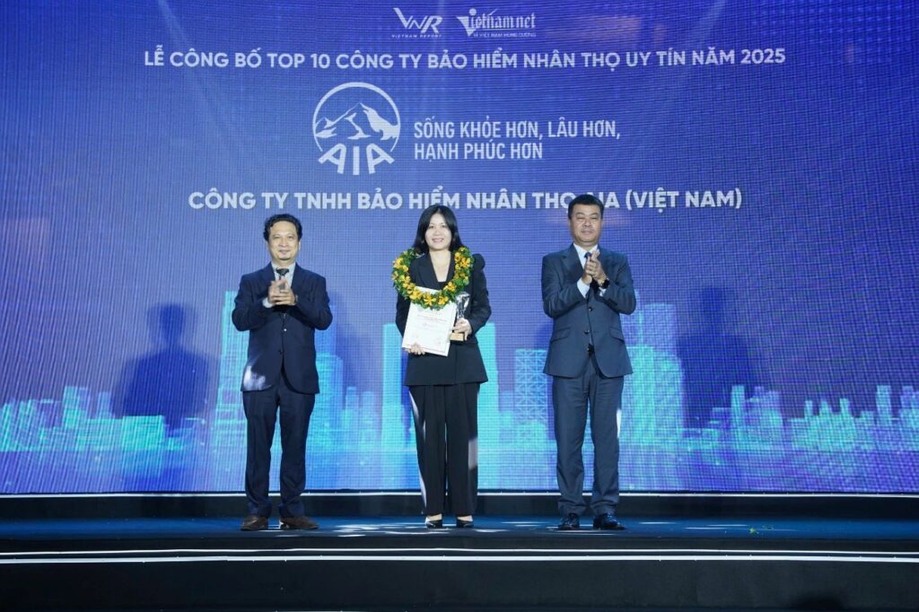 AIA là công ty bảo hiểm uy tín năm 2025